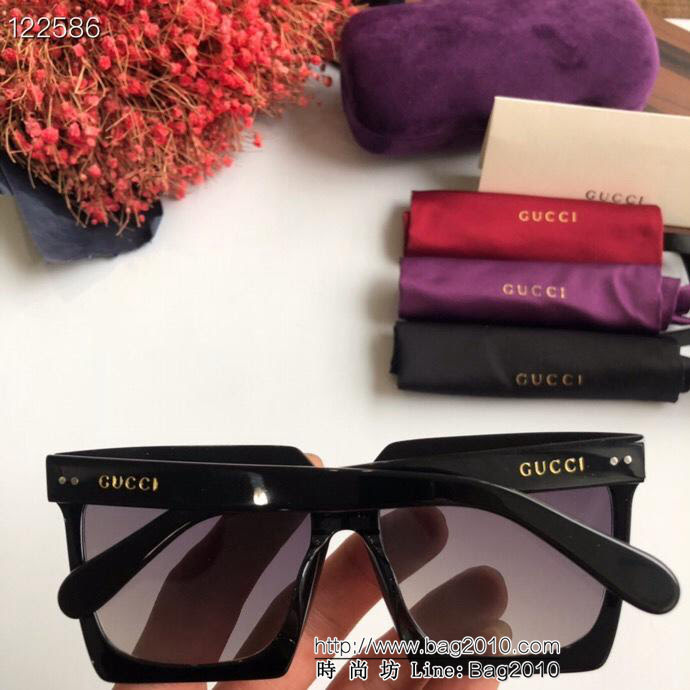 GUCCI古馳 NY合作版墨鏡 凹造型墨鏡 GG0468  lly1164